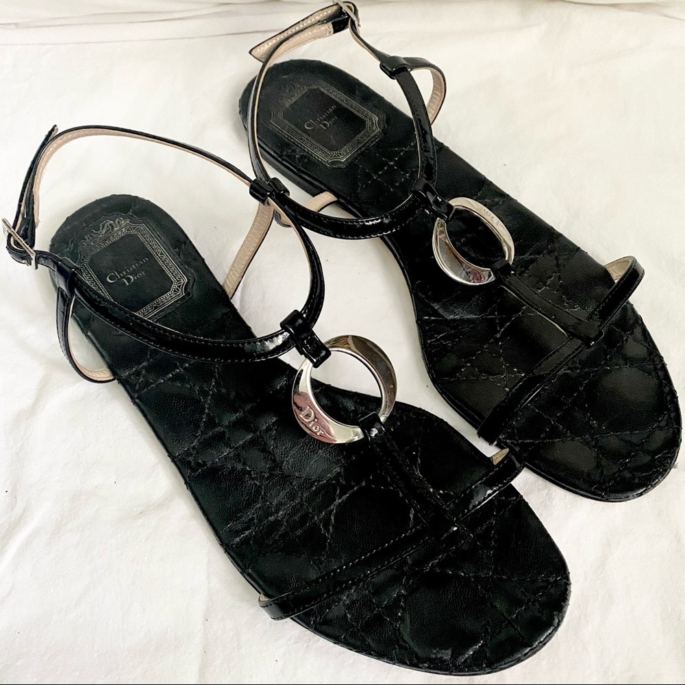 Dior Logo Sandals
